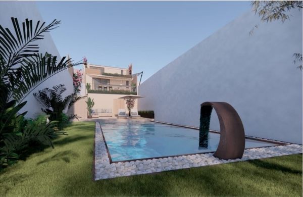 Casa en venta en Campanet Mallorca con licencia de construcción en vigor