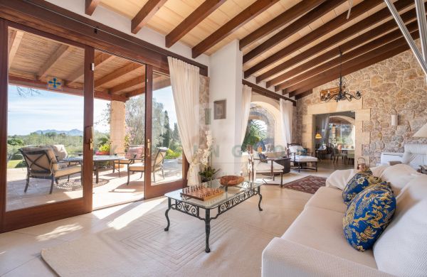 Exclusive Country Estate Pollensa Mallorca with Private Pool, Mature Garden and Stunning Views