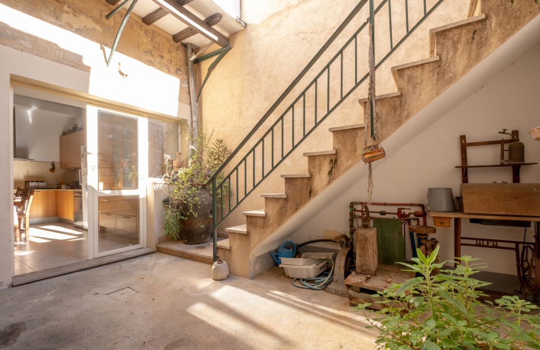 For sale charming village house with lots of potential in Pollensa