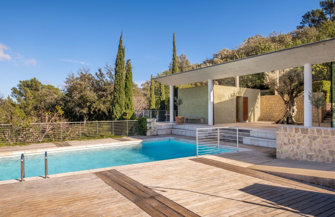 Impresionante finca de lujo en alquiler ubicada en medio de un olivar en las afueras de Pollensa