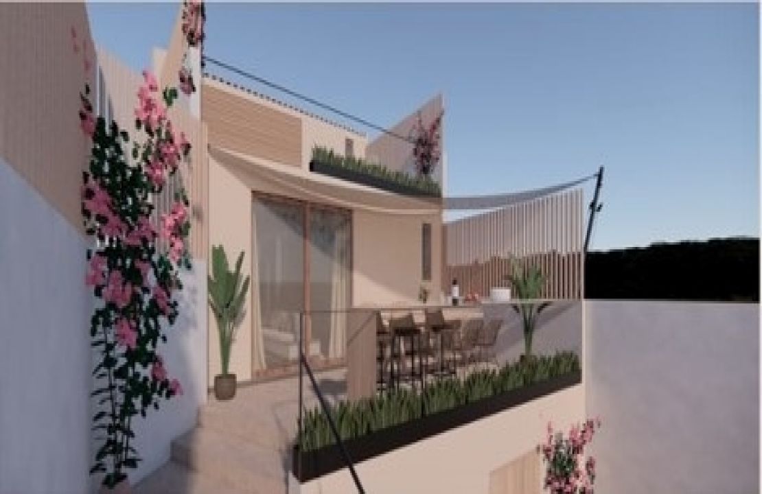 House project for sale in Campanet Mallorca with building licence