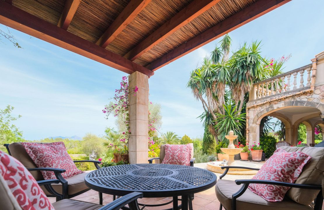 Exclusive Country Estate Pollensa Mallorca with Private Pool, Mature Garden and Stunning Views