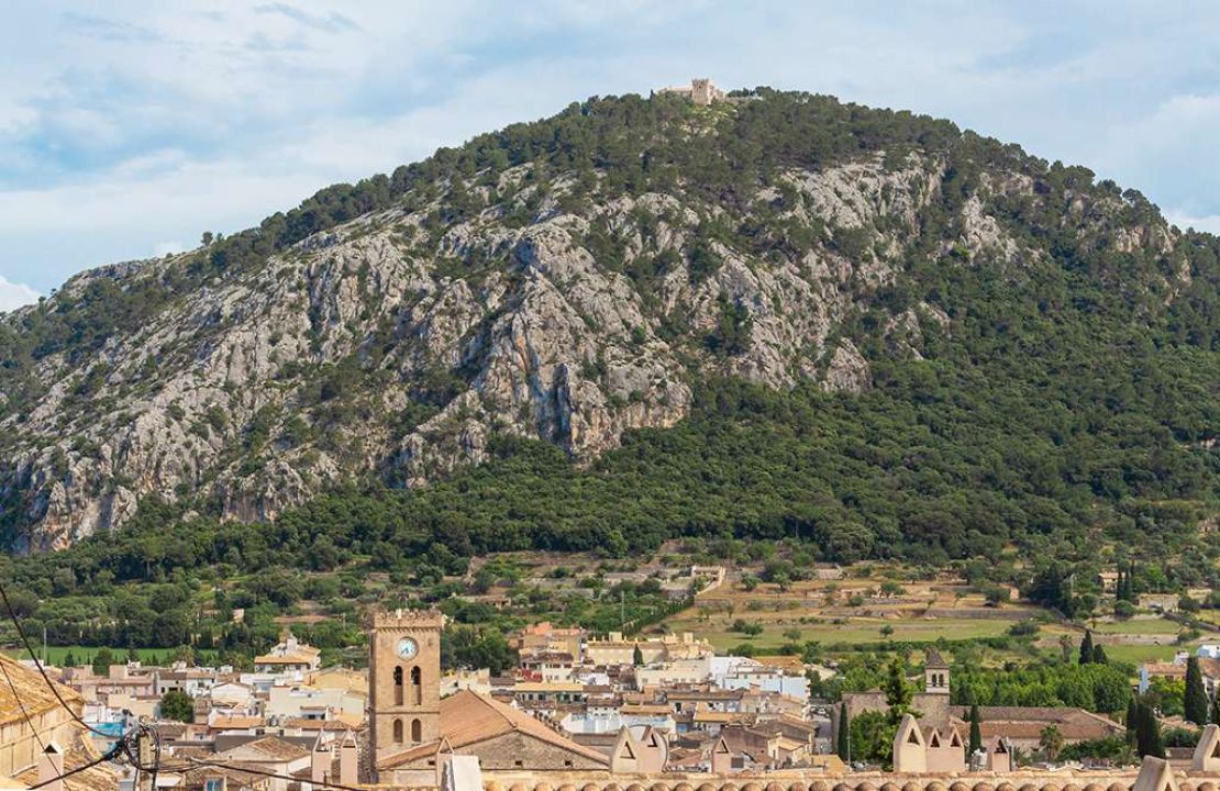 Amazing historical townhouse in Pollensa with garden, garage and terrace for sale