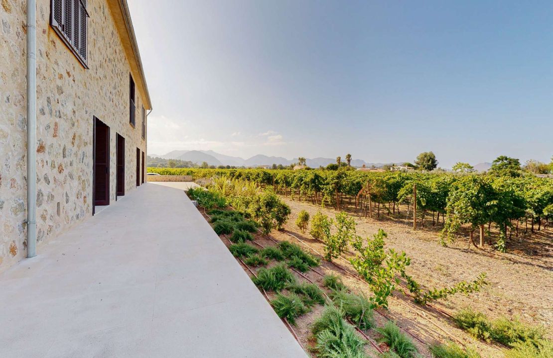 Luxury country house with its own vineyard for sale in Alcudia