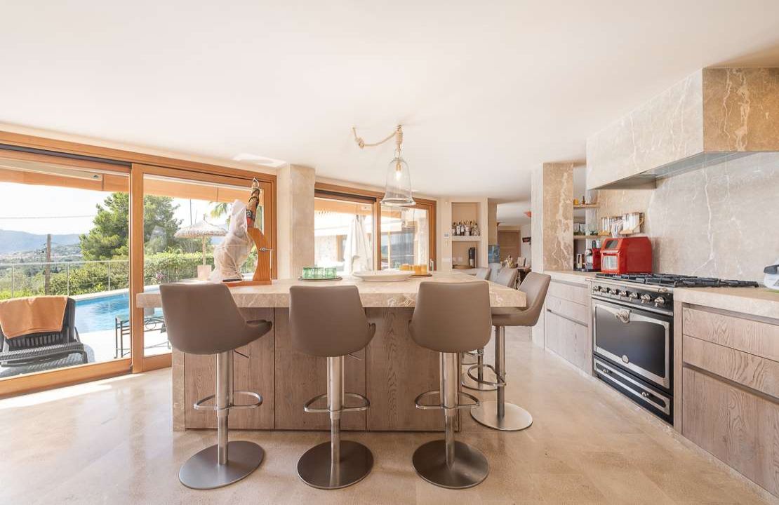 Unique Villa in the exclusive area of La Font, Pollensa with stunning views over the valley!