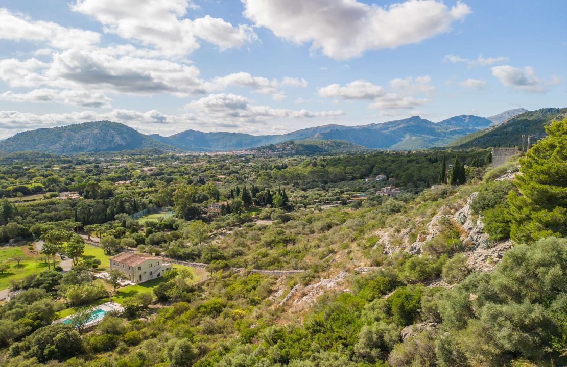 Unique Villa in the exclusive area of La Font, Pollensa with stunning views over the valley!
