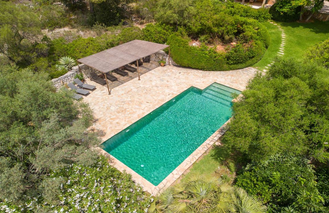 Exquisite finca style property Mallorca Pollensa with holiday rental license rentals