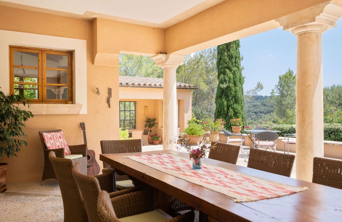 Exquisite finca style property Mallorca Pollensa with holiday rental license rentals