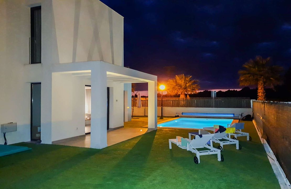 Modern Villa for Sale in Can Picafort, Mallorca with Pool and Parking