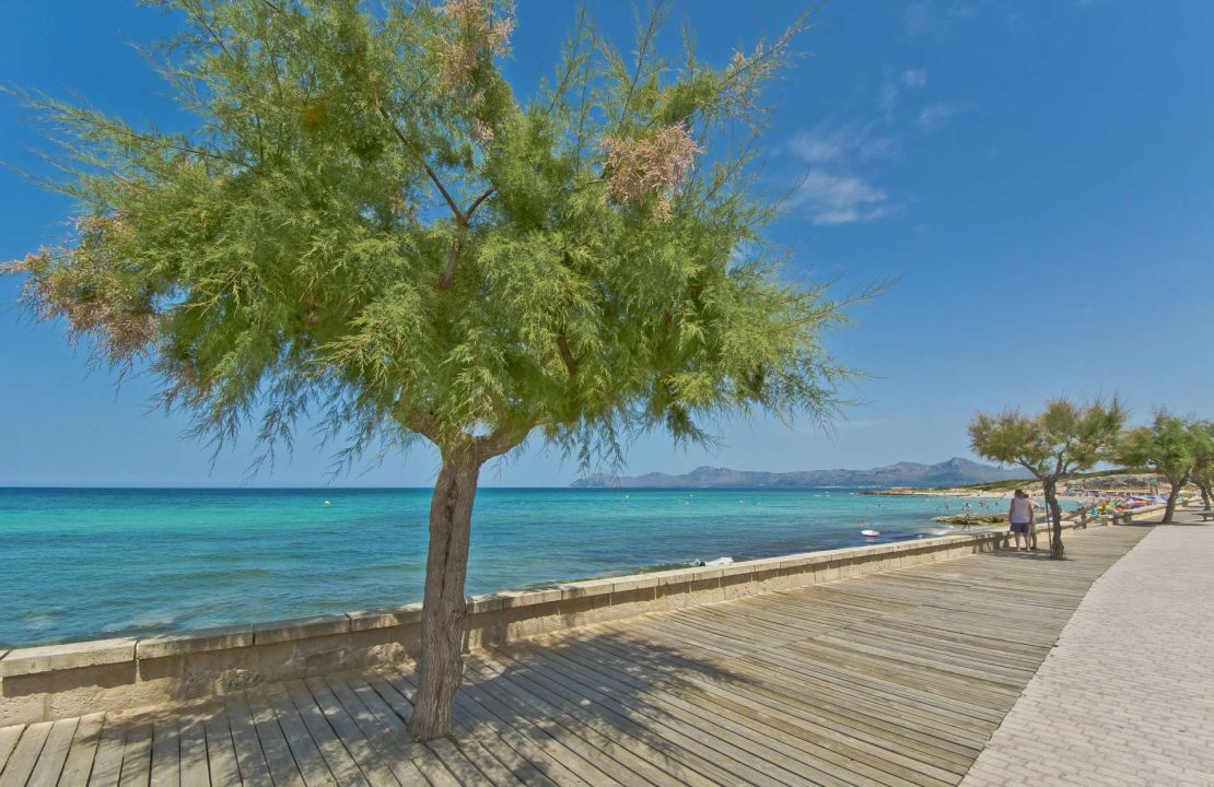 Building for sale on the seafront in Can Picafort, Mallorca