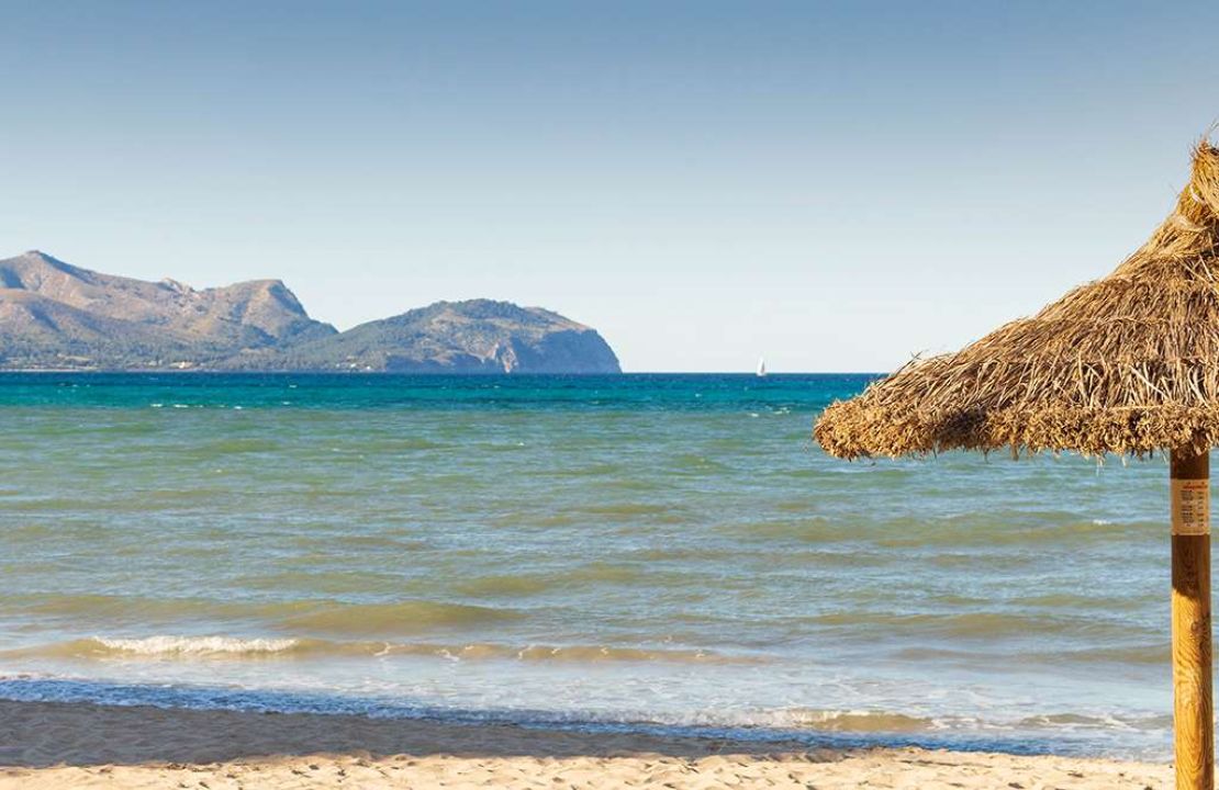 Building for sale on the seafront in Can Picafort, Mallorca