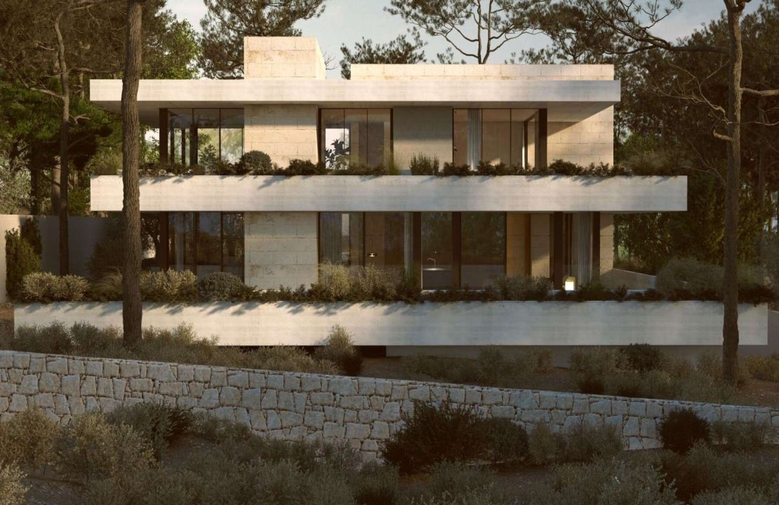 Plot with project and licence for two 3-bedroom luxury villas in Crestatx, Mallorca