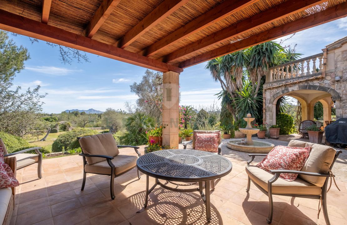 Exclusive Country Estate Pollensa Mallorca with Private Pool, Mature Garden and Stunning Views