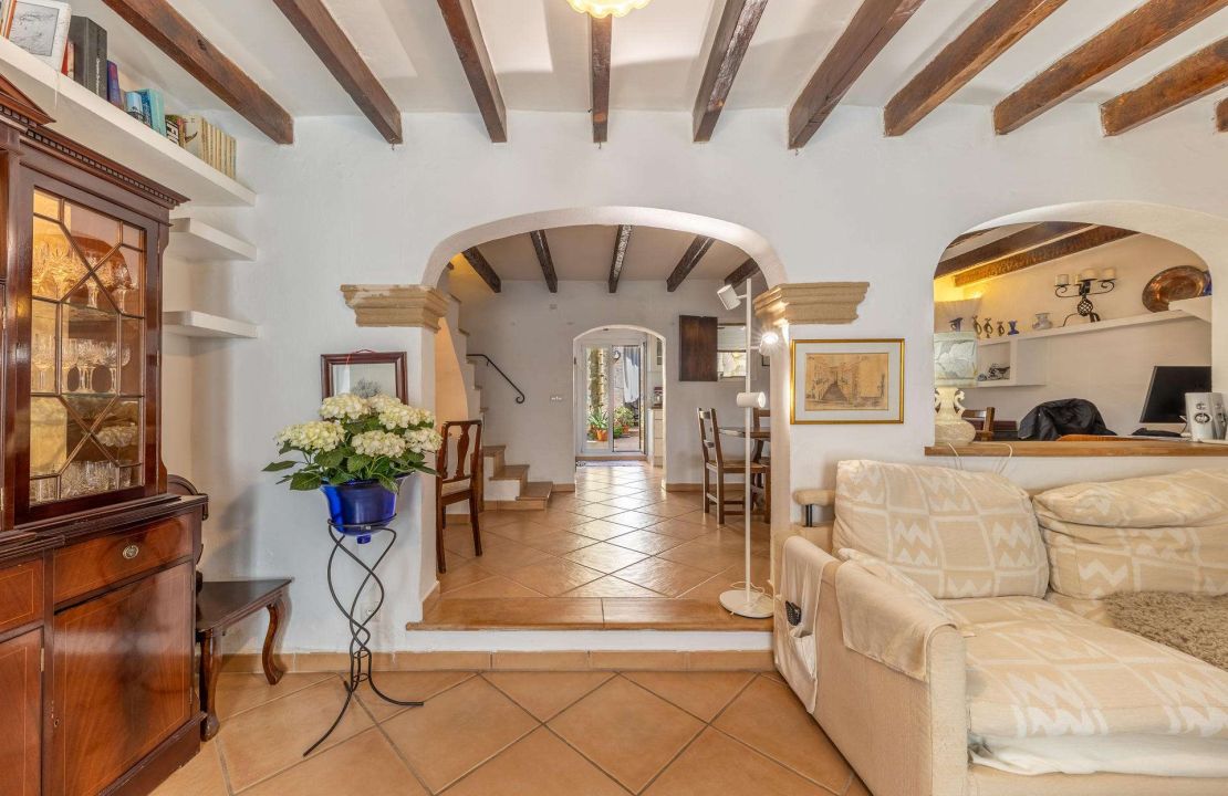 Historic Townhouse in Pollensa with Patio and Terraces for Sale