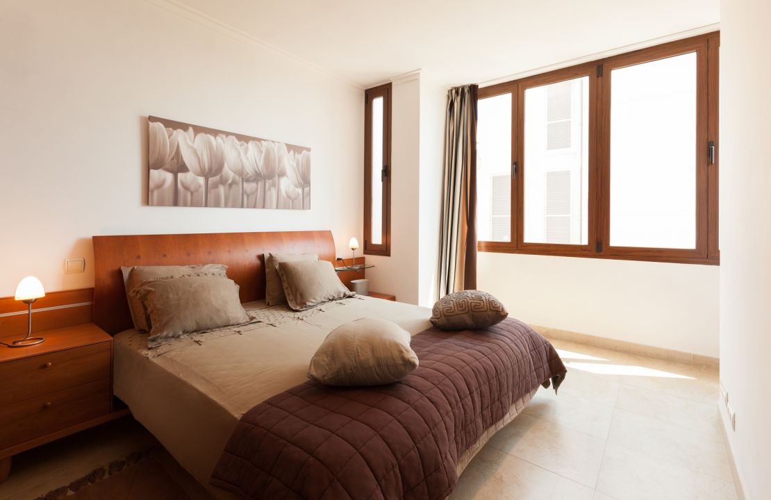 2 bedroom centrally situated apartment in Pollensa old town for rental