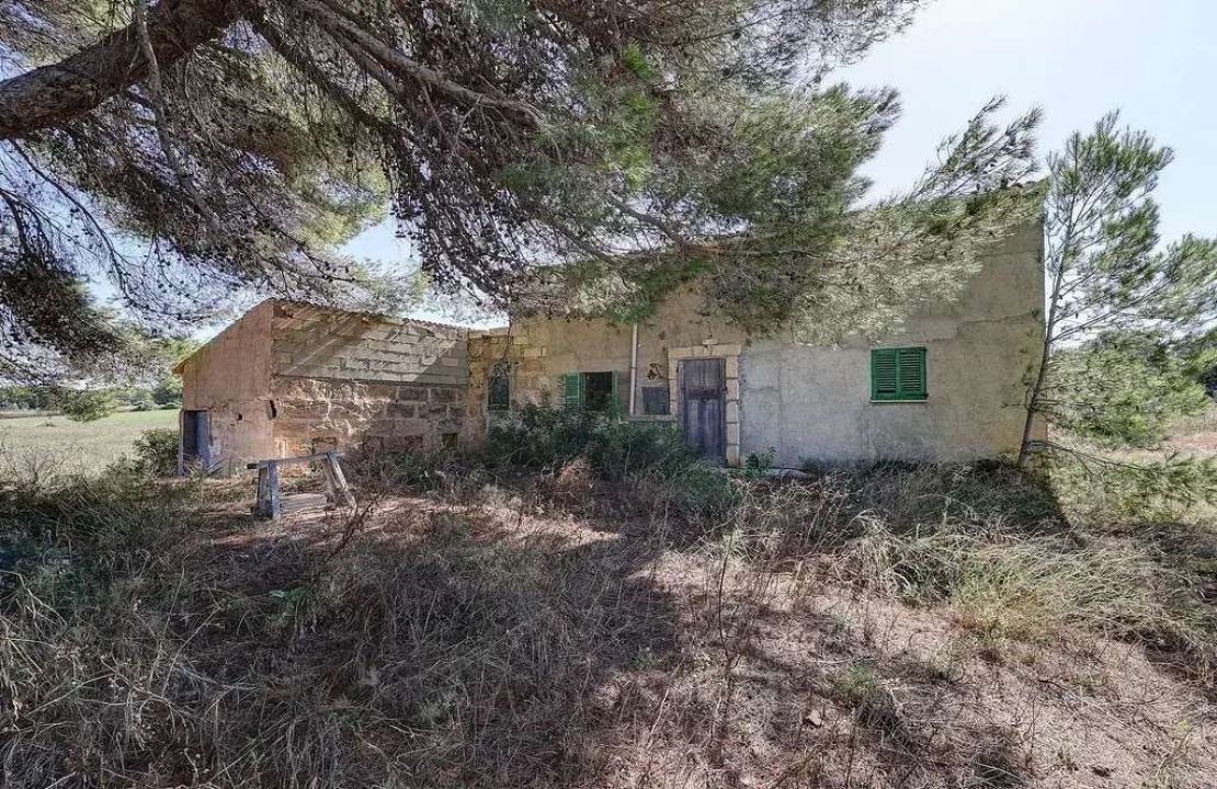Plot with approved building project near the beach for sale in Muro