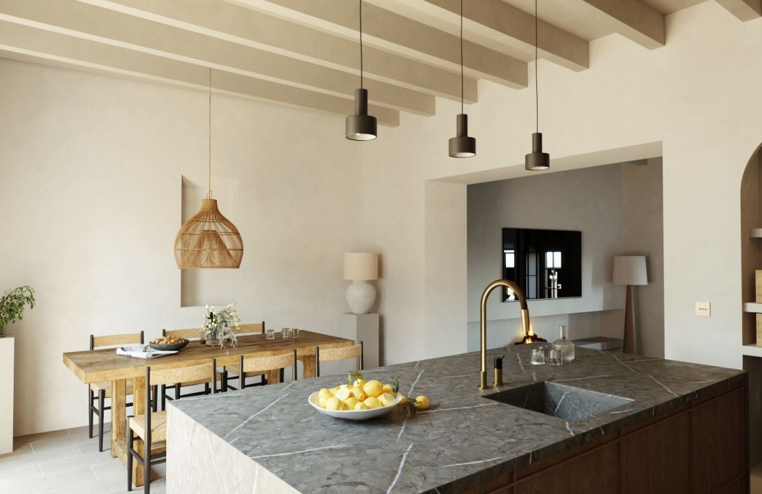 Renovation Project: Townhouse in Campanet, Mallorca with Approved Building Plans