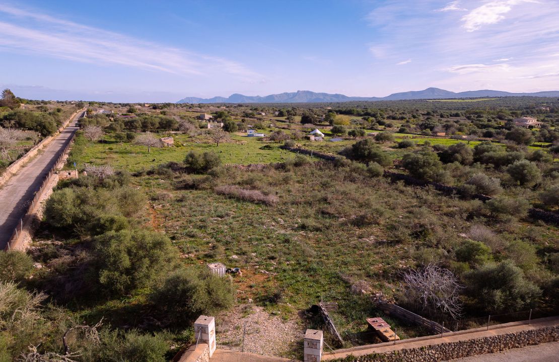 Terreno en venta en Santa Margalida, Mallorca – con proyecto básico