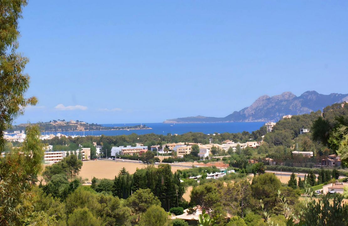 Puerto Pollensa Mallorca Plot of Land in El Vila with Panoramic Views for Sale