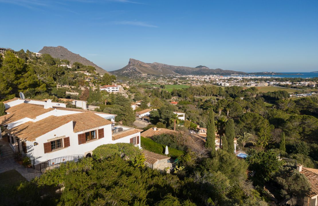 Maravillosa Villa situada en la zona de El Vila Puerto Pollensa con impresionantes vistas al mar