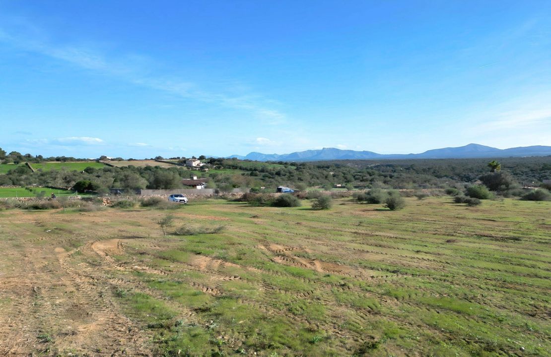 Terreno con Licencia de Construcción para Casa y Piscina en Santa Margalida