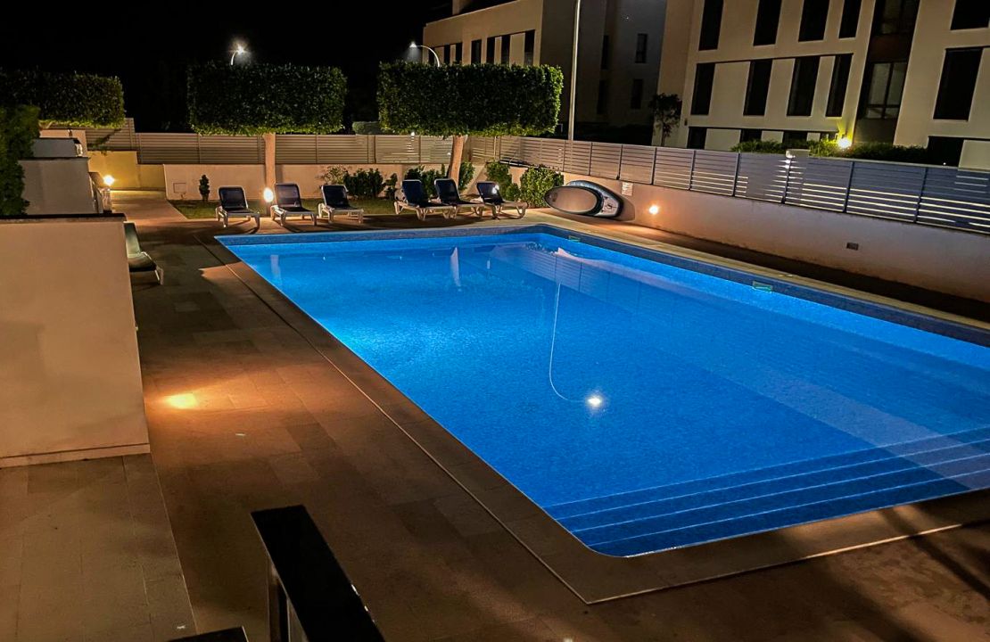 Garten Apartment in Puerto Pollensa, Mallorca, mit Pool in the Bellresguard area