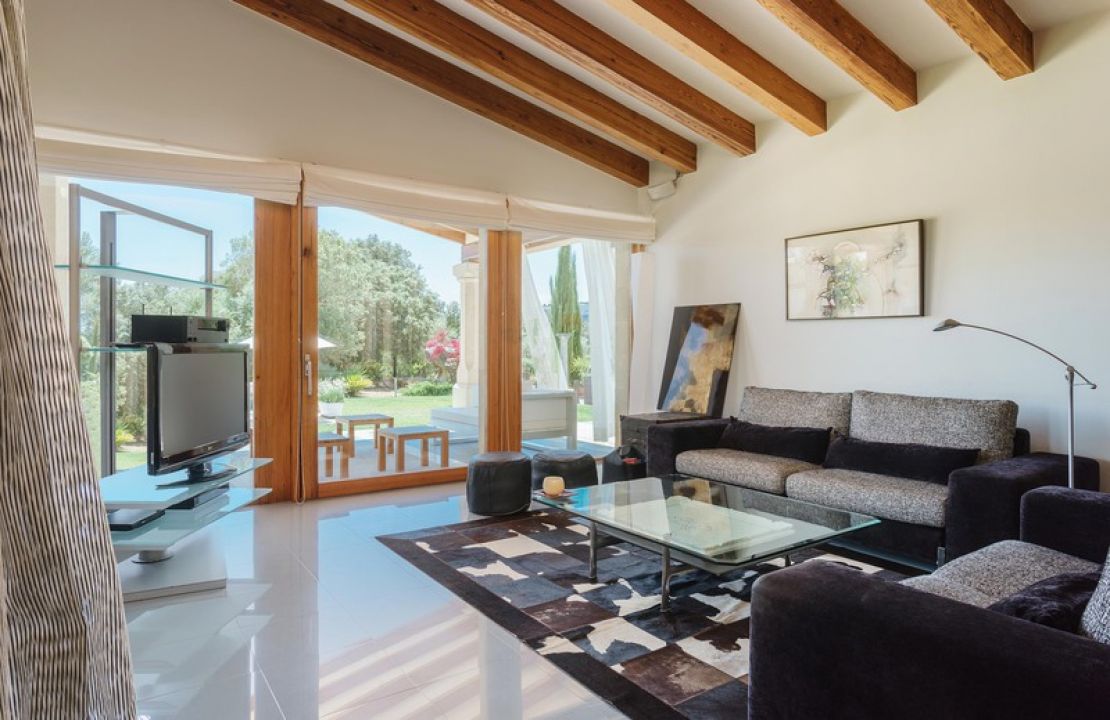 Zona Golf Pollensa Mallorca espectacular casa de campo en venta