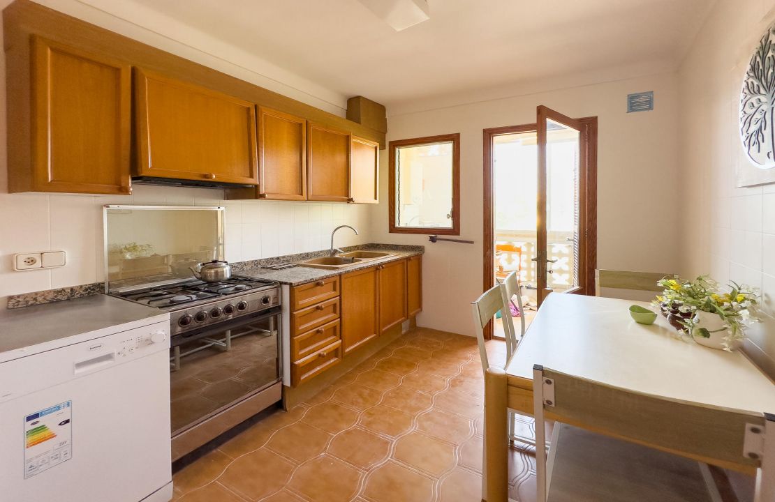 Apartment for rent in llenaire Port Pollensa with pool garage and storage room