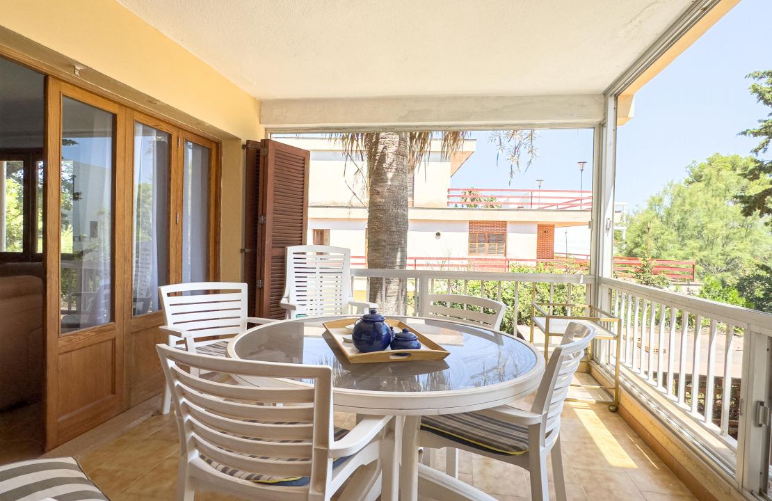 Apartment for rent in llenaire Port Pollensa with pool garage and storage room