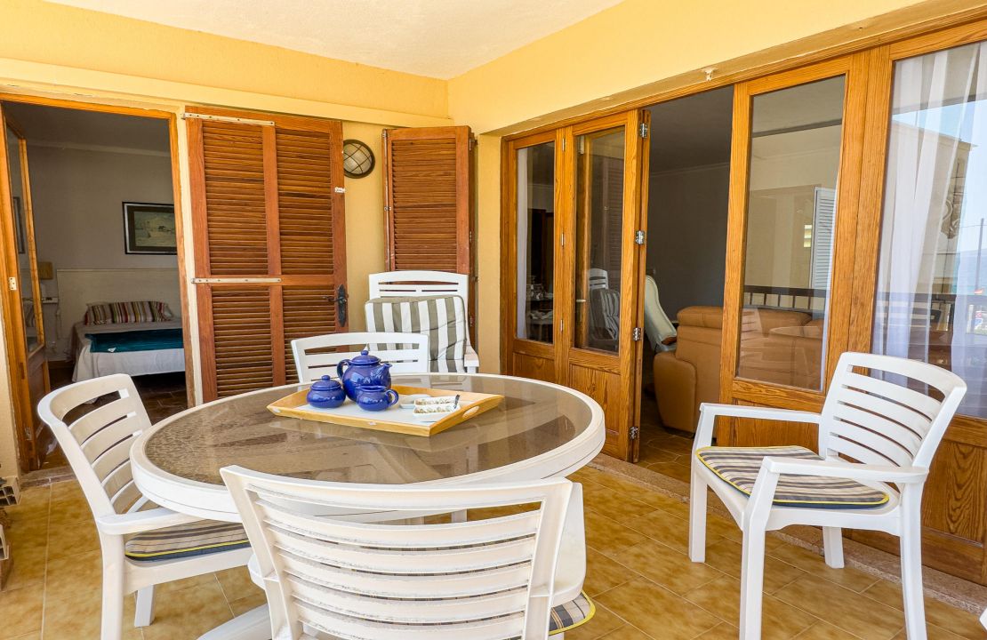 Apartment for rent in llenaire Port Pollensa with pool garage and storage room