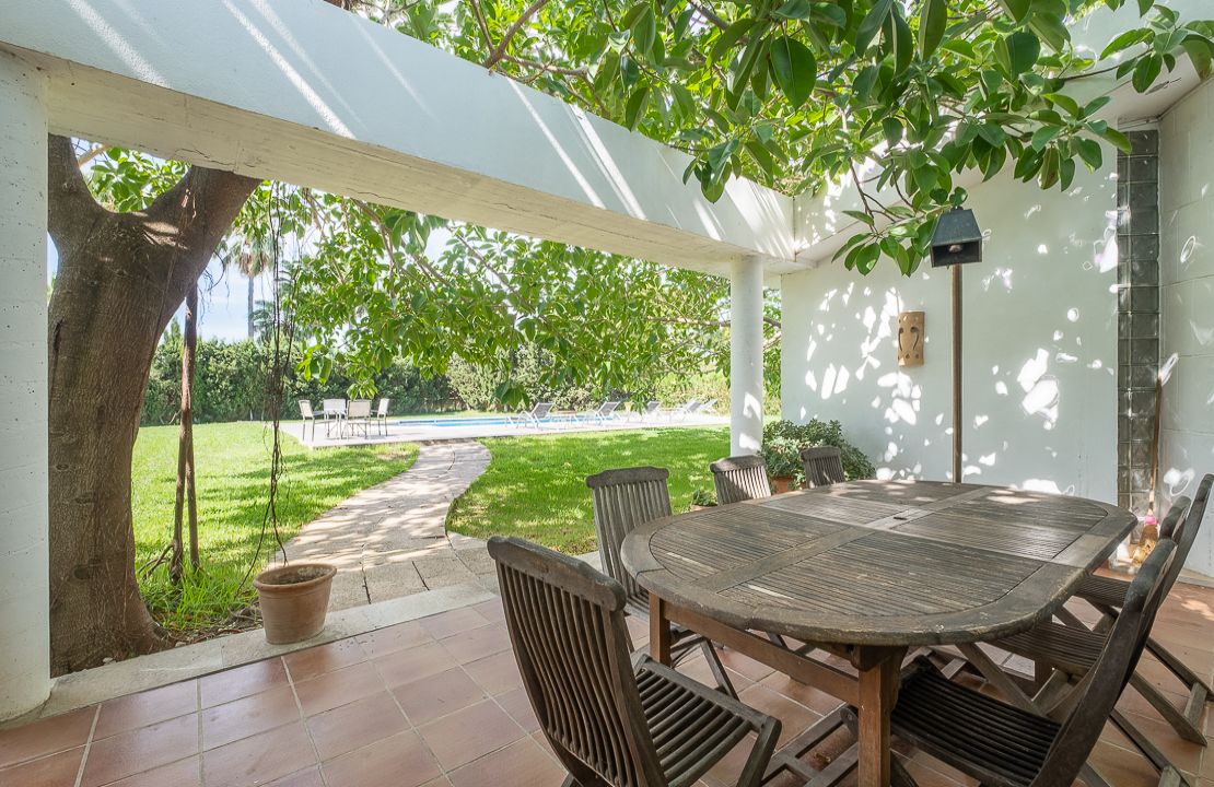 Landleben pur - Finca mit traumhafter Aussicht zwischen Alcudia und Pollensa mit Meerblick und Pool