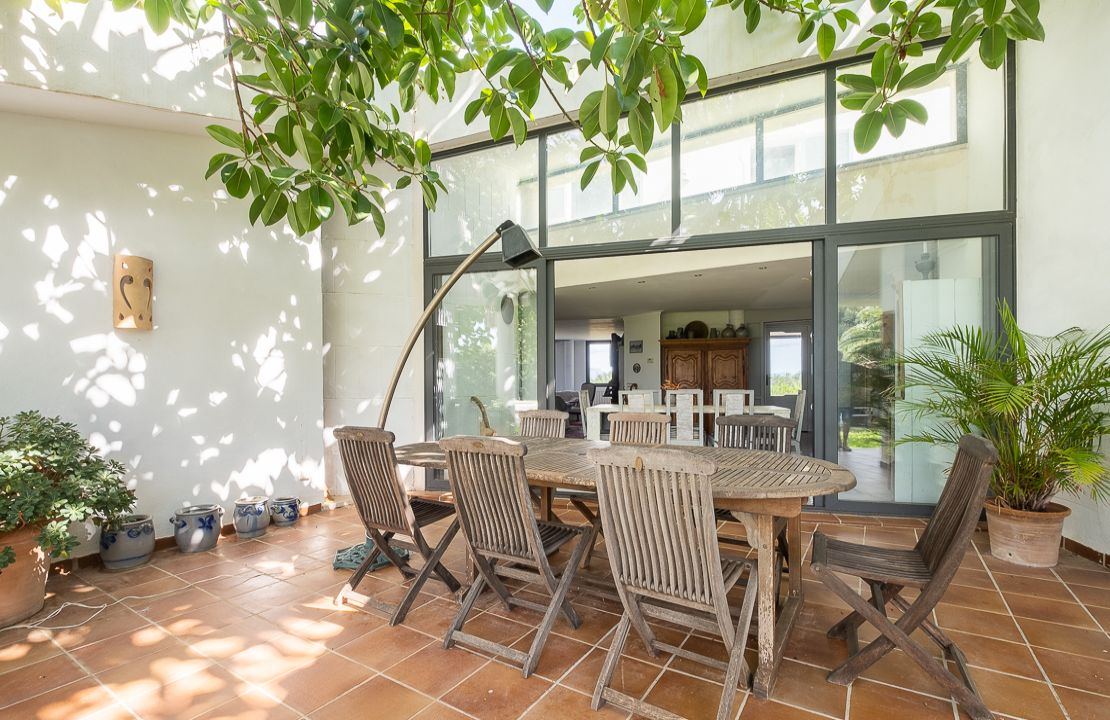 Landleben pur - Finca mit traumhafter Aussicht zwischen Alcudia und Pollensa mit Meerblick und Pool