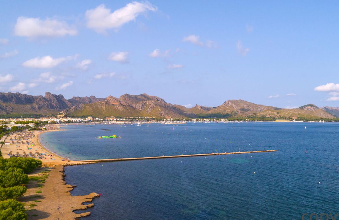 Garten Apartment in Puerto Pollensa, Mallorca, mit Pool in the Bellresguard area