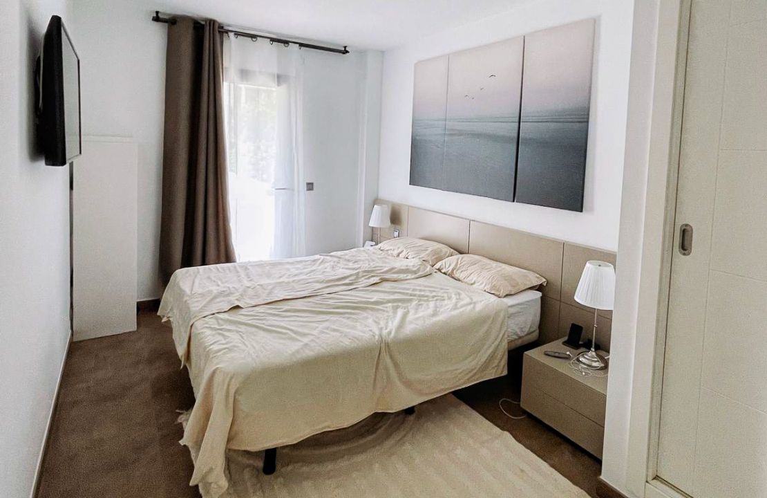 Apartamento en Puerto Pollensa en la zona de Bellresguard con jardín privado y piscina comunitaria