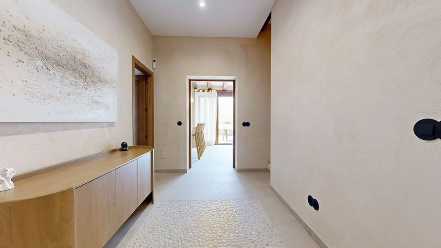 Townhouse with patio and pool in Muro